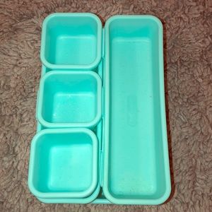 7- Piece Seafoam Desk Storage Organizers